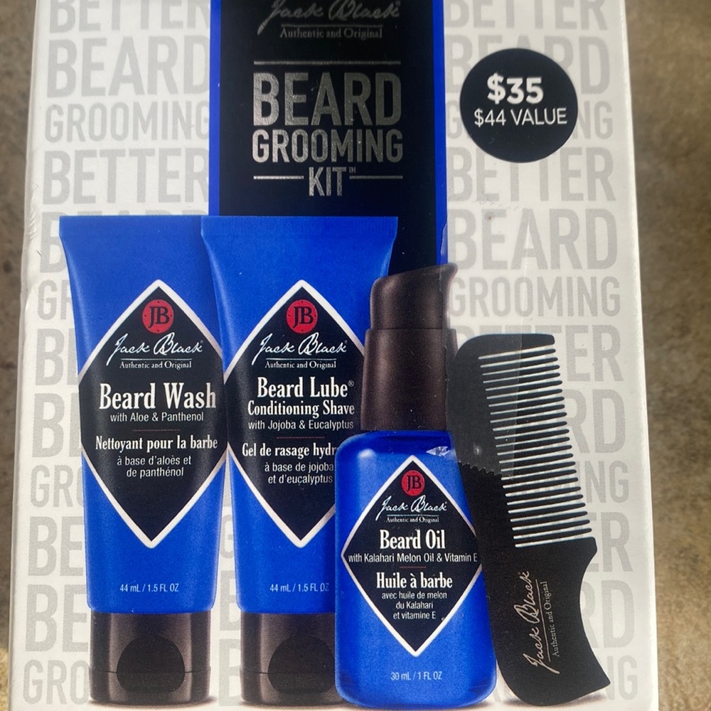 NEW Jack black GROOMING KIT